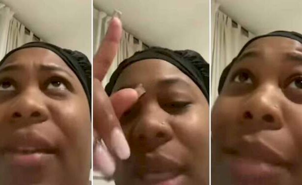 "I was doing wifey duties while she was getting special treatment" - Lady destroys boyfriend's properties for taking side chick on vacation