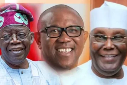 Tinubu, Obi and Atiku