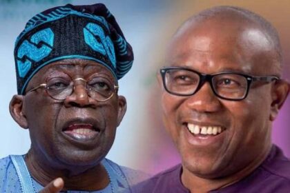 Tinubu and Peter Obi