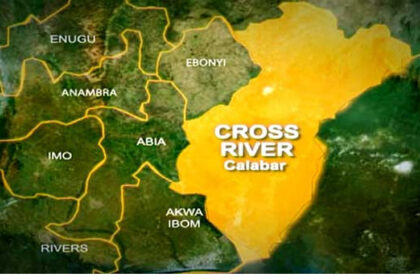 Cross River State map