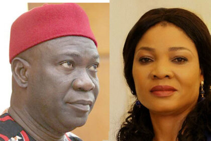 Sen Ike Ekweremadu and his wife, Nwanneka