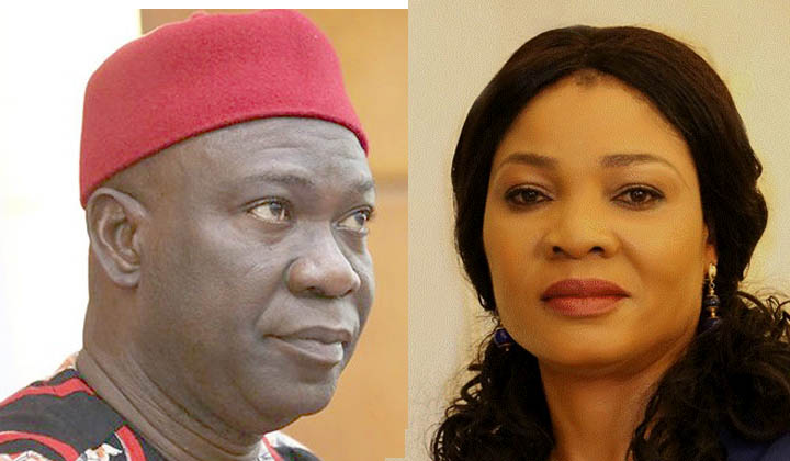 Sen Ike Ekweremadu and his wife, Nwanneka