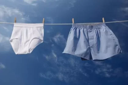 How often should men wash their boxers?