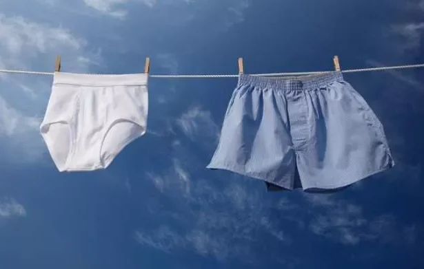 How often should men wash their boxers?
