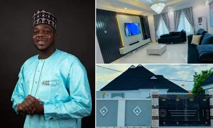 Cute Abiola splashes millions on new house for his parents