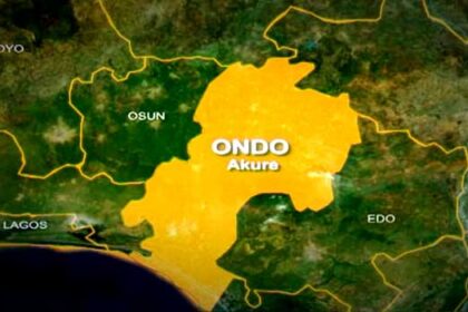 Ondo State map