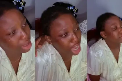 Lady sheds tears after being dumped by her Isoko boyfriend (Video)