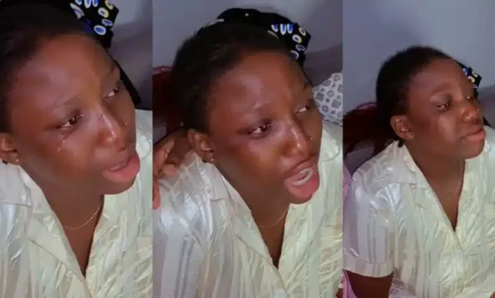 Lady sheds tears after being dumped by her Isoko boyfriend (Video)