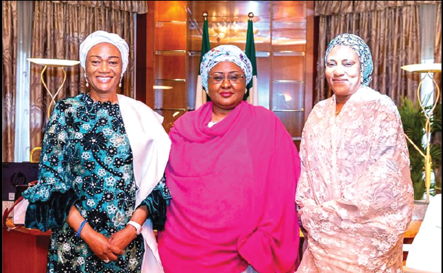 RemiTinubu, Aisha Buhari Nana Shettima