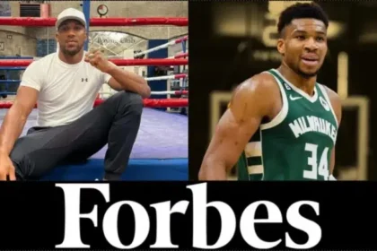 Forbes List: Two Nigerians, Anthony Joshua and Giannis feature on 50 highest-paid athletes in the world