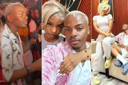 "He's blushing" - Enioluwa speaks on relationship with Priscilla Ojo at Hilda Baci's cooking location (Video)