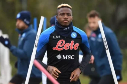 No way I'm selling Osimhen this summer - Napoli owner, De Laurentiis