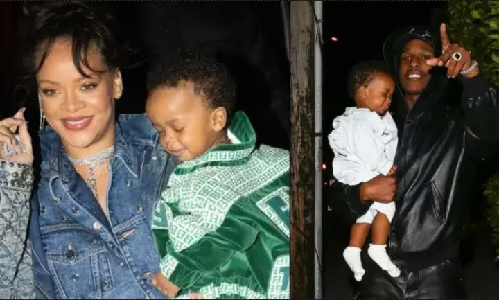 Rihanna reveals their son