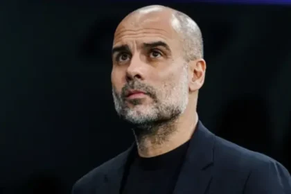 Manchester City coach Pep Guardiola scoffs at reporter after draw against Real Madrid