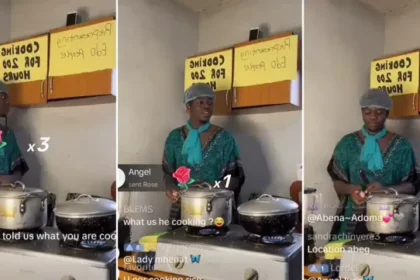 "Hilda don buy market" - Netizens react as another Chef begins 200-hours Cook-a-thon