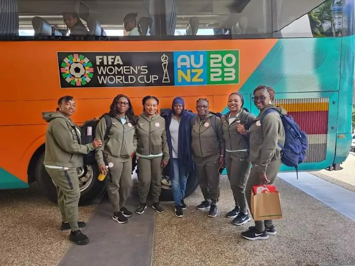 2023 WWC: Super Falcons arrive Brisbane for final preparation