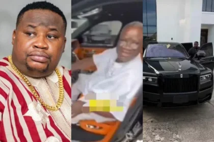 "After God, it's money; money speaks" - Cubana Chief Priest's dad says as he enters son's Rolls Royce