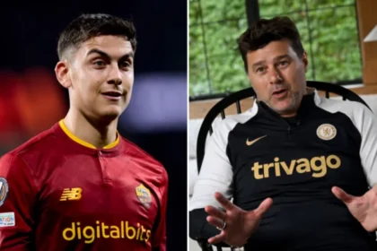 Paulo Dybala and Chelsea boss Mauricio Pochettino