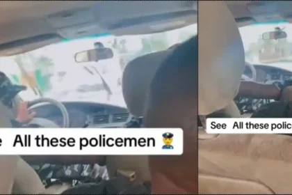 "One person go lose hin job today" - Benin man confronts police officers over alleged possession of exhibits (Video)