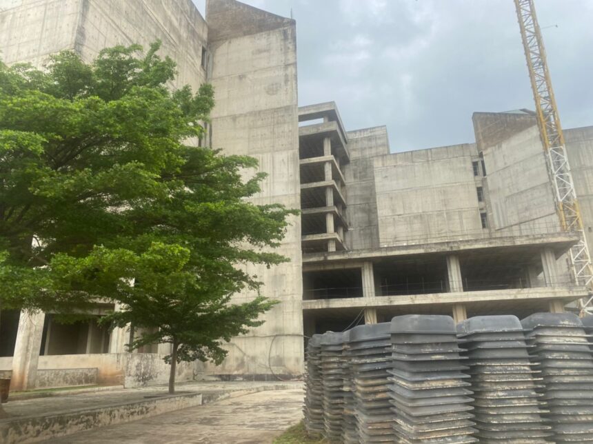 The abandoned National Library