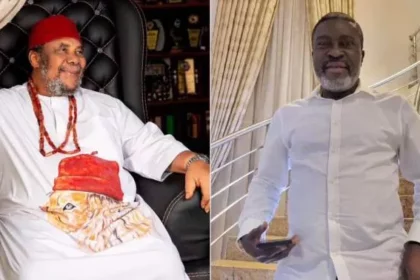 Pete Edochie reacts after Kanayo O Kanayo claimed to be his senior in Nollywood