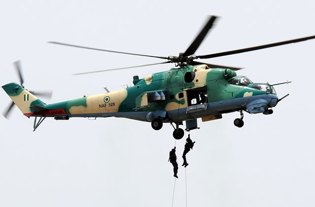 Nigerian Air Force fighter jets