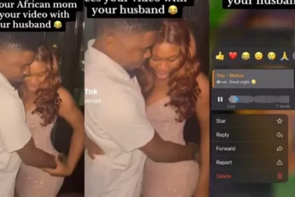 "African moms no dey disappoint" - Lady shares her mother's reaction to her dancing intimately with her husband