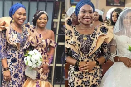 "My heart is full" - Lady gives out her adopted daughter's hand in marriage 8 yrs after she came into her home as a nanny