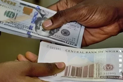 An image showing naira and dollar notes