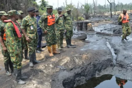 Nigerian Air Force destroys 6 illegal oil refining sites in Rivers State