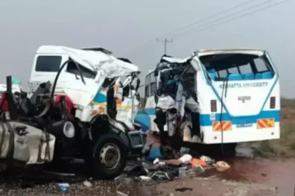 11 Kenyan university students die in road accident during academic trip