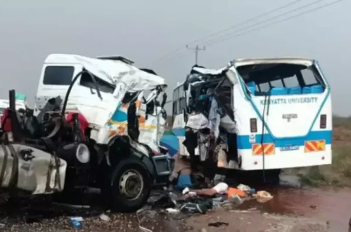 11 Kenyan university students die in road accident during academic trip