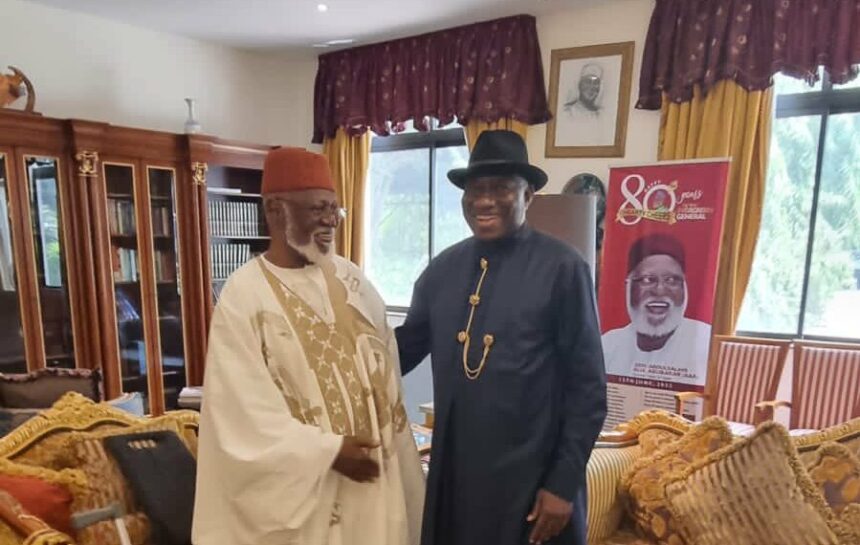 Goodluck Jonathan and Abdulsami Abubakar