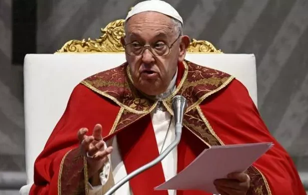 Pope Francis presides over the Pentecost Sunday Mass at St. Peter