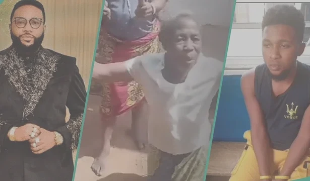 Grandma of Victim Arrested by Billionaire E-money for Defamation Cries for Forgiveness: