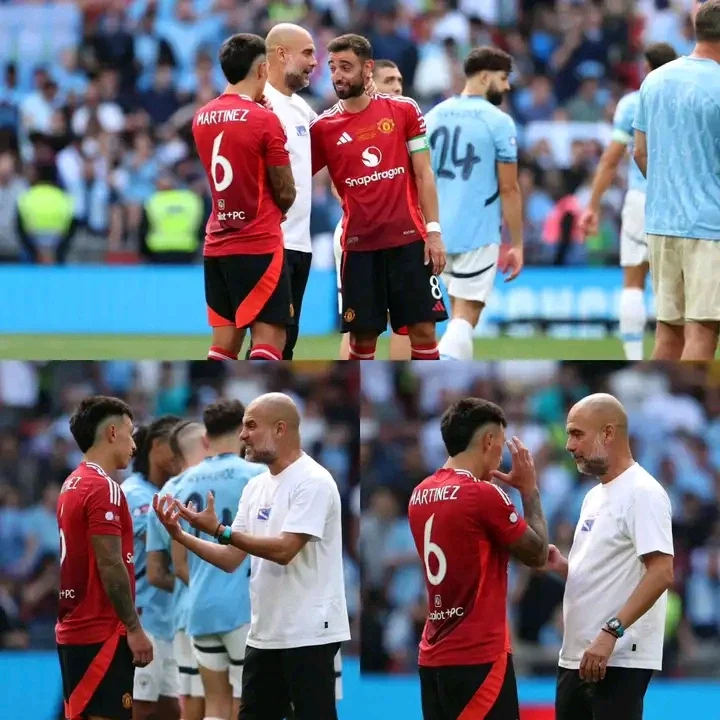 Guardiola announced Man United defender as one of the best in the world after community shield final