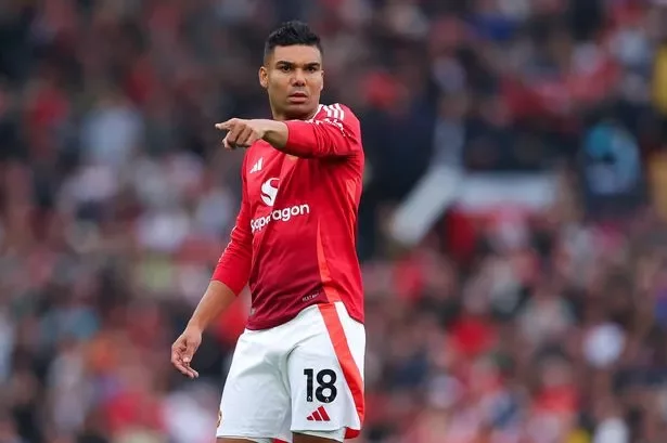 Manchester United midfielder Casemiro