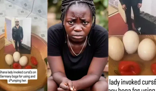 Ghanaian woman goes spiritual after German-based boyfriend breaks up with her