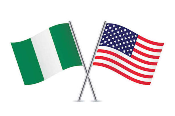 US and Nigeria flag