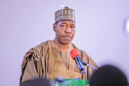 Borno State Governor, Babagana  Zulum