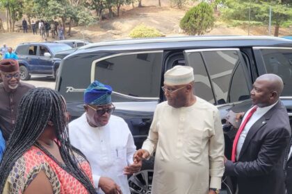 Atiku visits Obasanjo, says meeting not political