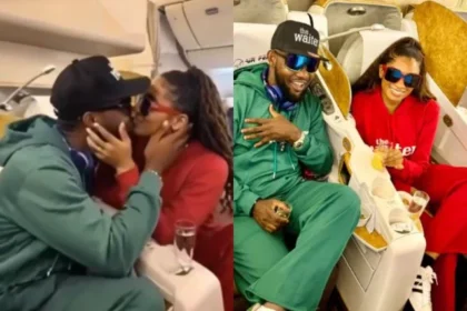 Ayo Makun Reacts as His 'Kissing' Photos with May Edochie Goes Viral Online