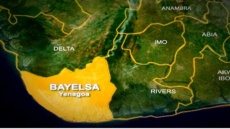 Map of Bayelsa State