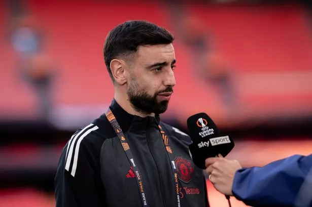 Bruno Fernandes left in tears by phone call in honest admission before Europa League final