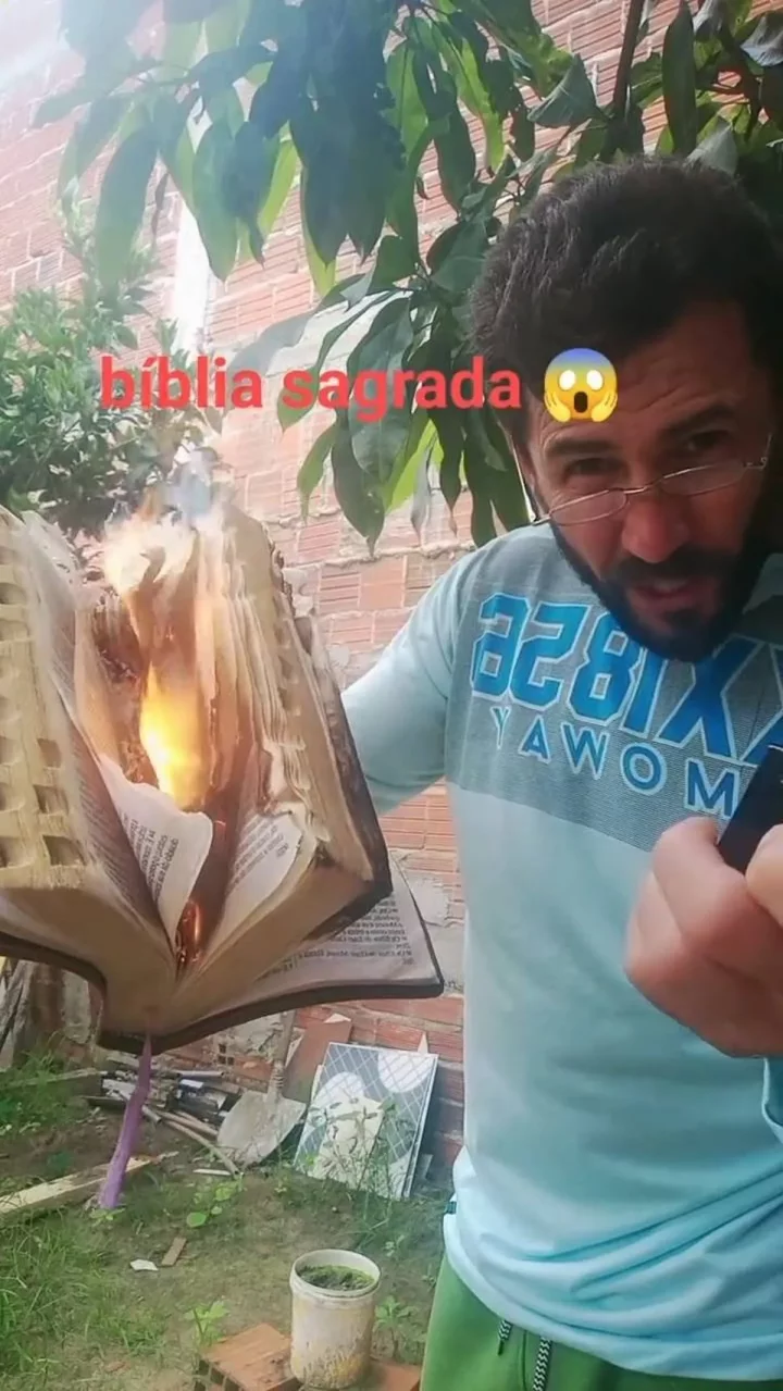 Man who burned a Bible and posted clip on social media is found shot dead