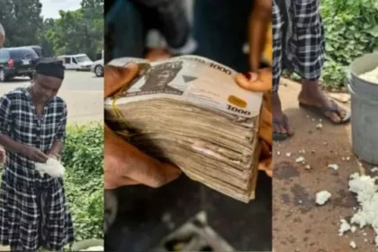 Peter Obi helps elderly woman whose goods fell while boarding bus, pays for her damaged goods