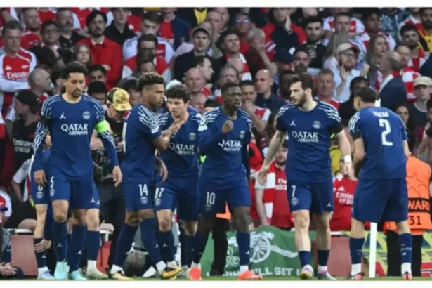 UCL: PSG suffer another injury blow ahead of second leg tie with Arsenal