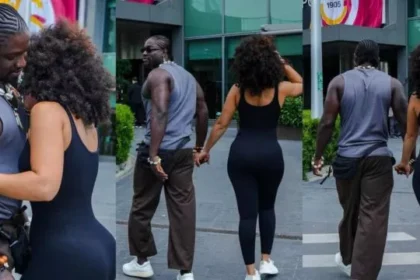 Verydarkman steps out with mystery woman in Turkey