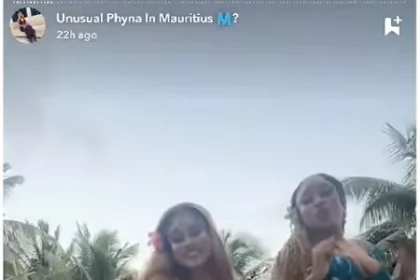 Ex-BBNaija Star Phyna And Isreal DMW's Ex-wife Vacation in Mauritius