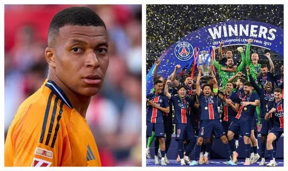 Kylian Mbappe and PSG.